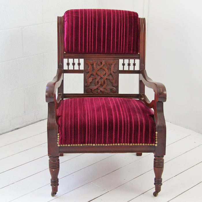 Coco Antique Victorian Arm Chair