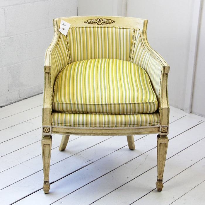 Holliday Regency Styled Small Arm Chair
