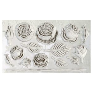 IOD Decor Moulds - Heirloom Roses 6 x 10 Decor Moulds