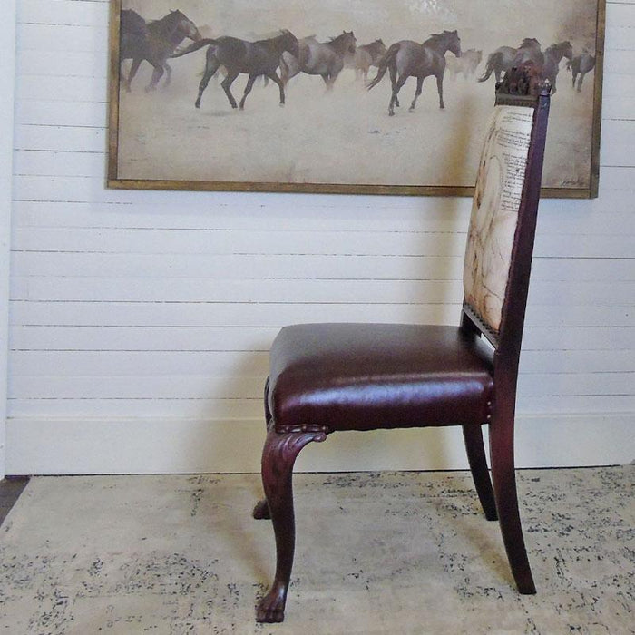 Leather Davinci Horse Chair