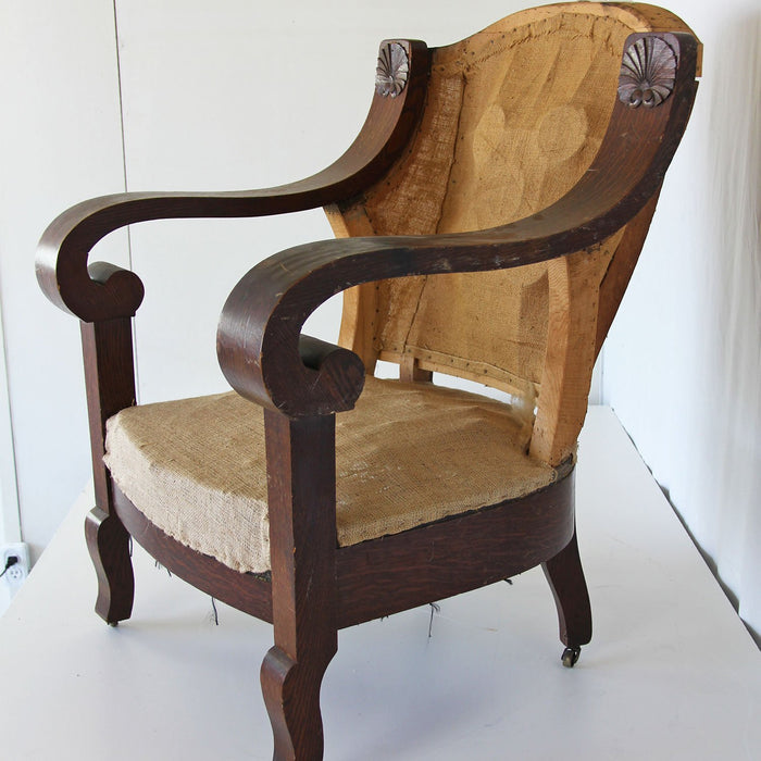 Piper Large Antique Arm Chair