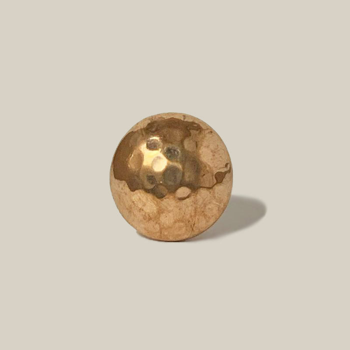 Round Copper Knob 1.5" x 2.25"