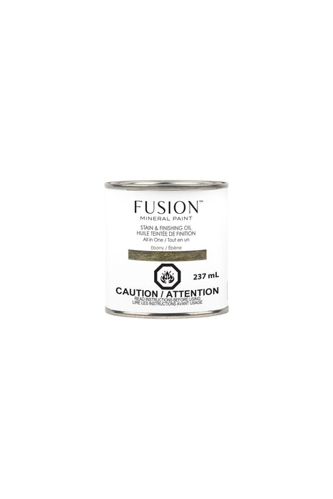 Fusion Stain & Finishing Oil All in One - Ebony