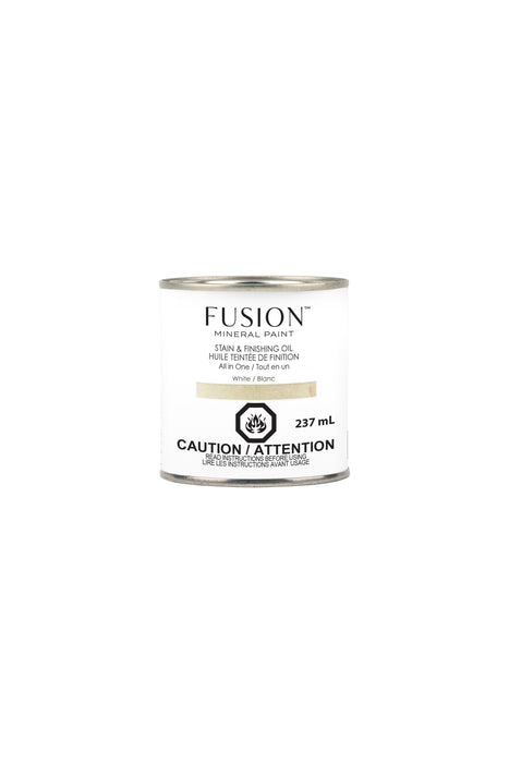 Fusion Stain & Finishing Oil All in One - White